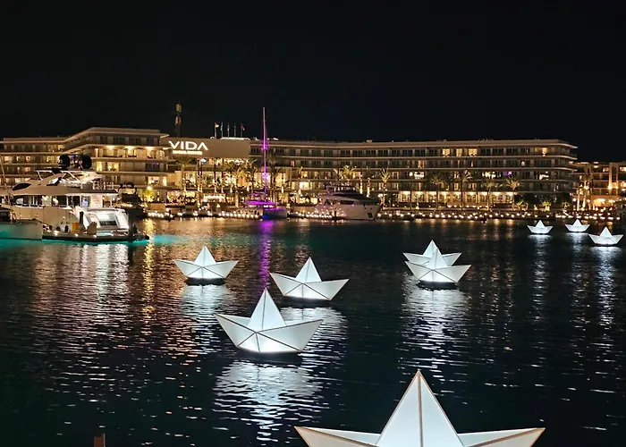 Vida Marina Hotel Residence, Marrassi North Coast , Seaview 3 Bedroom