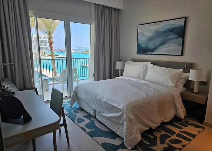 Vida Marina Hotel Residence, Marrassi North Coast , Seaview 3 Bedroom